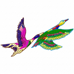 Ducks And Goose Embroidery Design 11 Ducks And Goose Embroidery Design 11